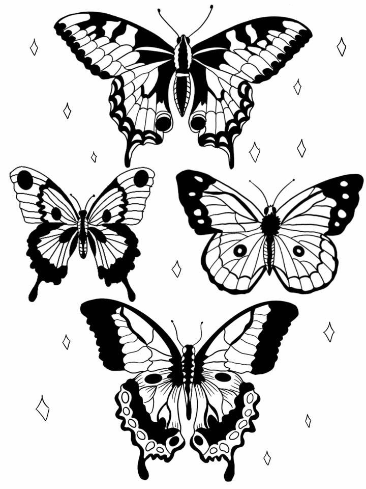 moth tattoos for men 0098