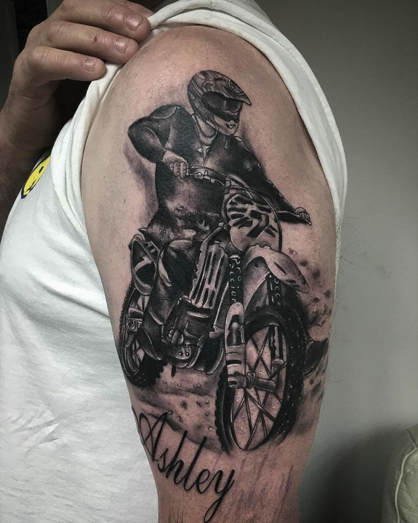 motorcycle tattoos for men 0013