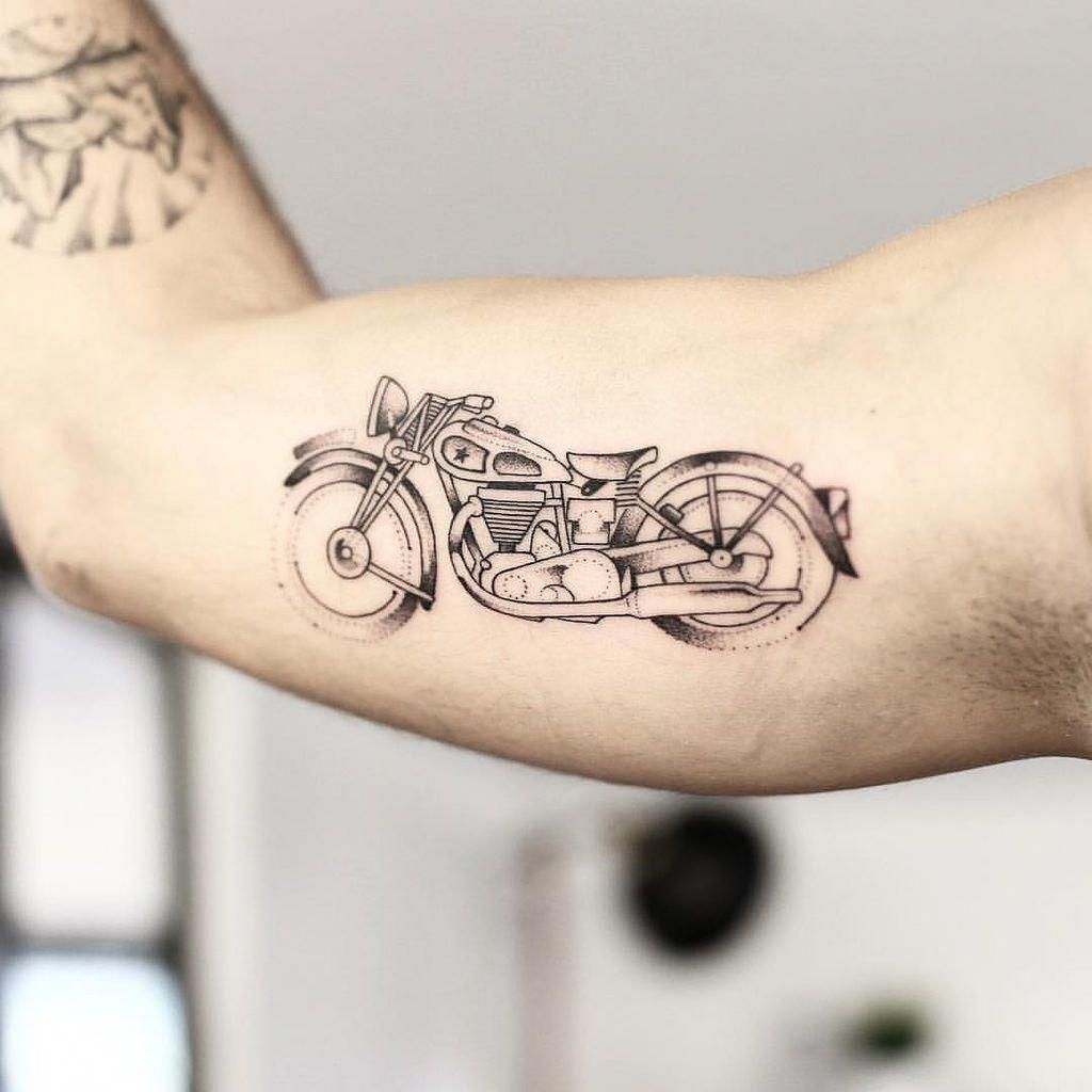 motorcycle tattoos for men 0020