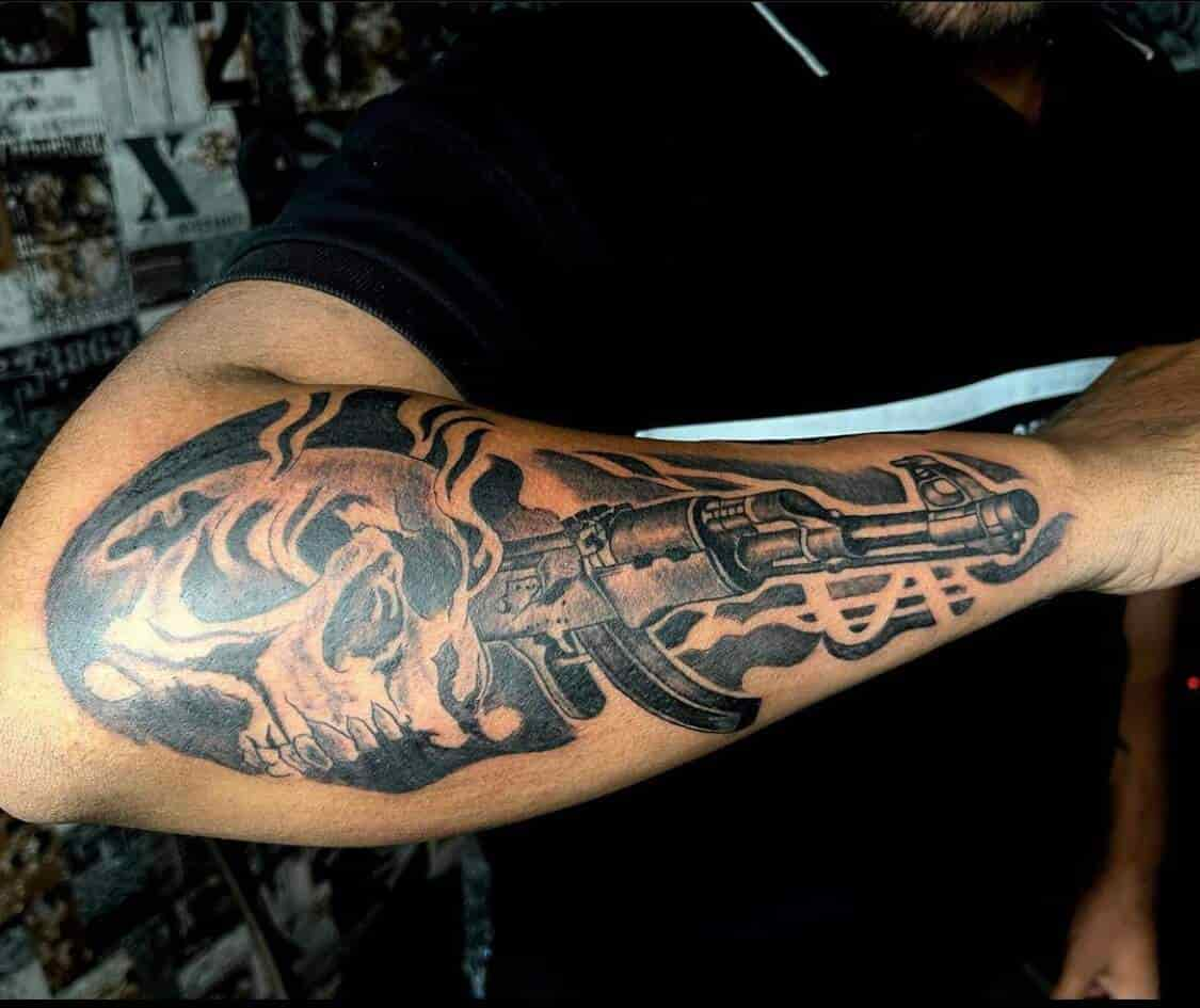 motorcycle tattoos for men 0024