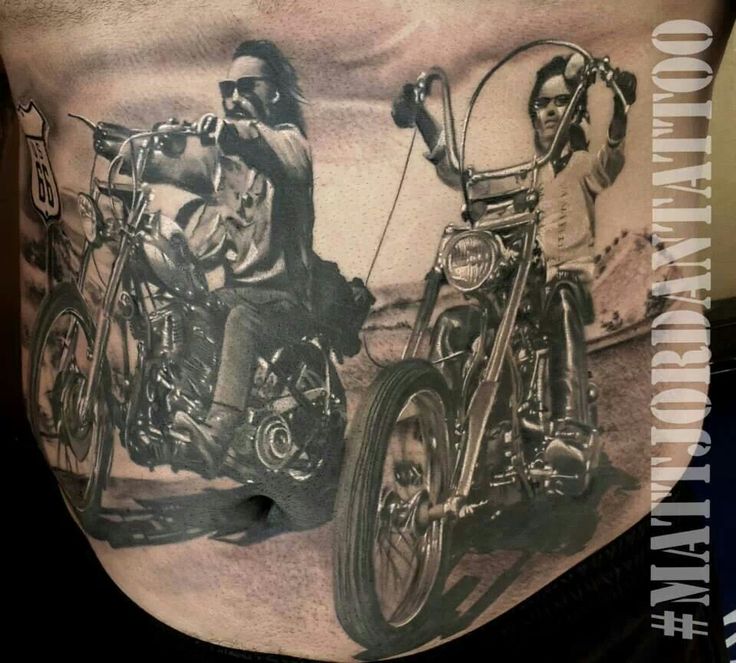 motorcycle tattoos for men 0065