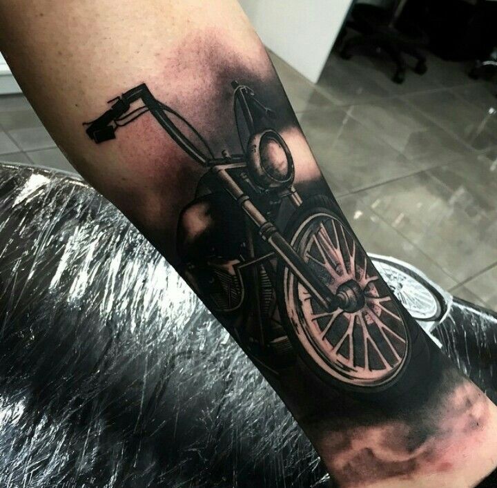 motorcycle tattoos for men 0069