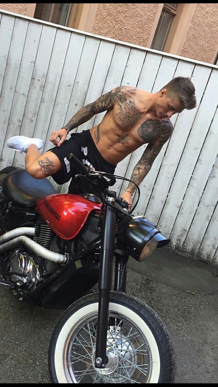 motorcycle tattoos for men 0082