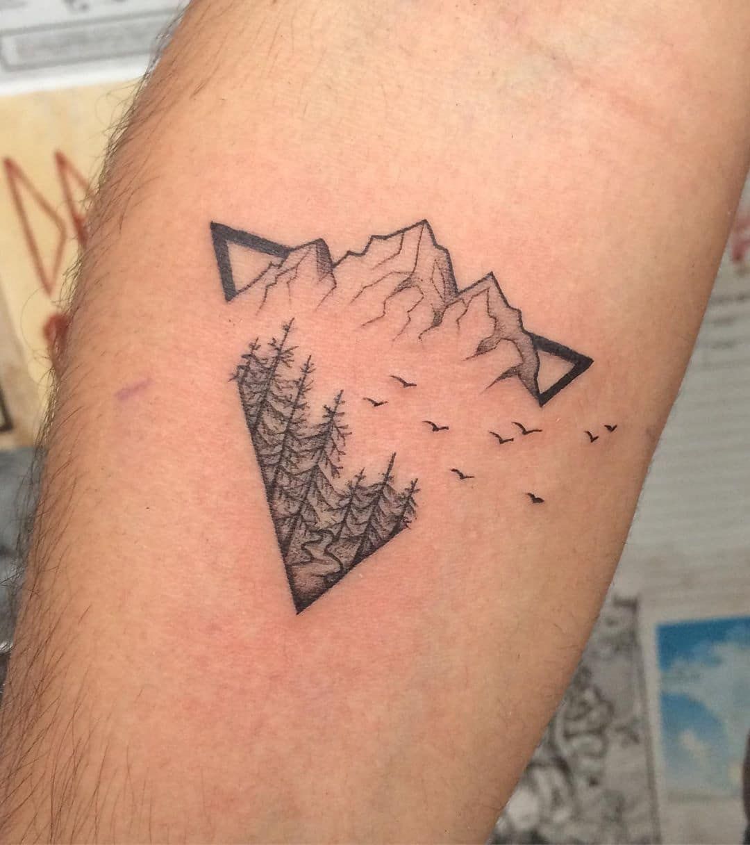 mountain tattoo meanings for men.