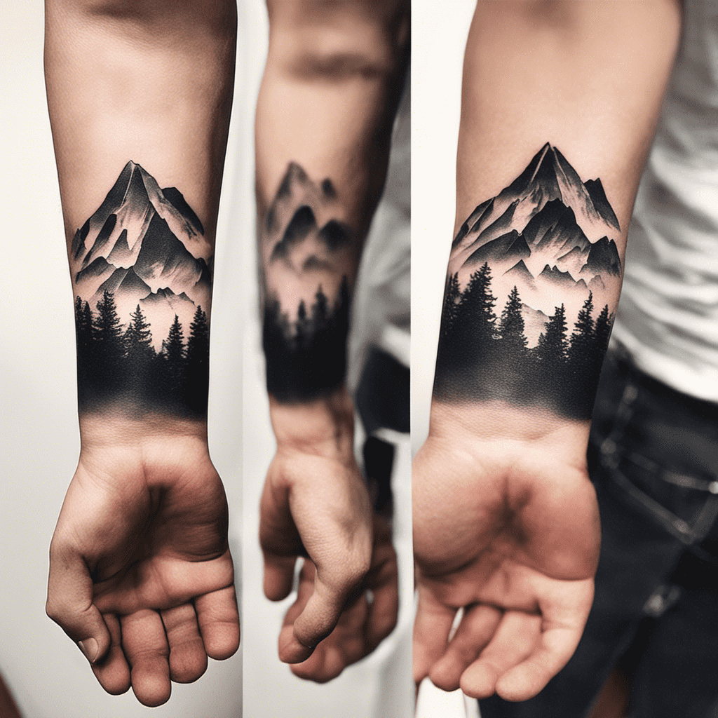 mountain tattoos for men 0012