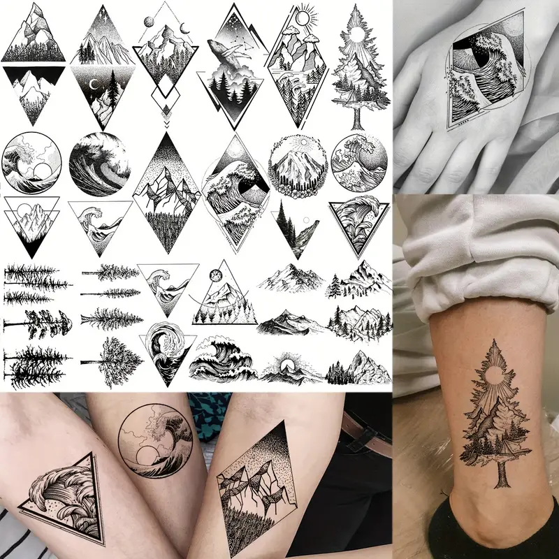 mountain tattoos for men 0019