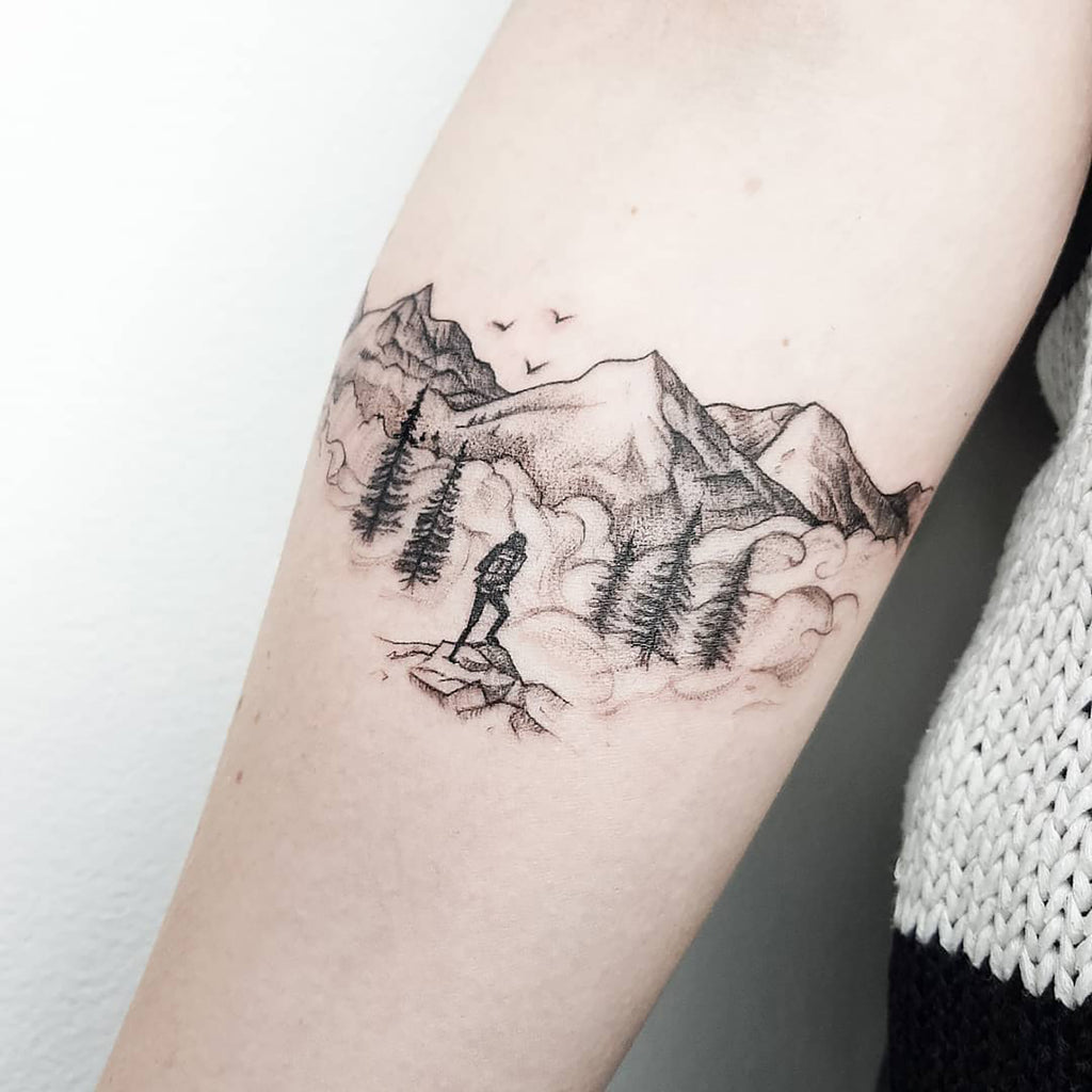 mountain tattoos for men 0020