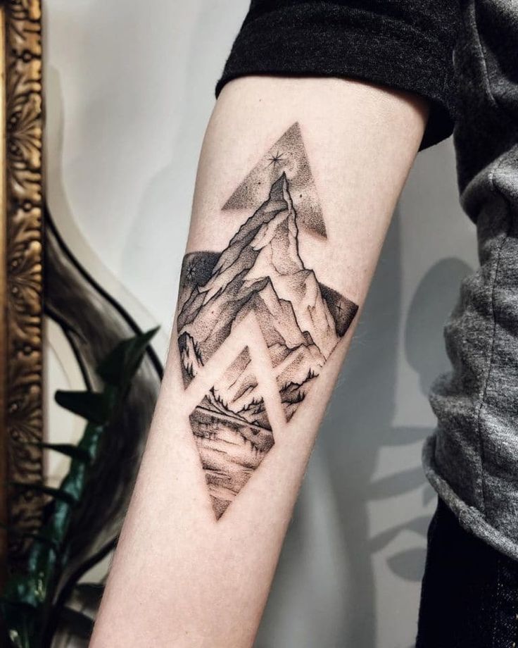 mountain tattoos for men 0027