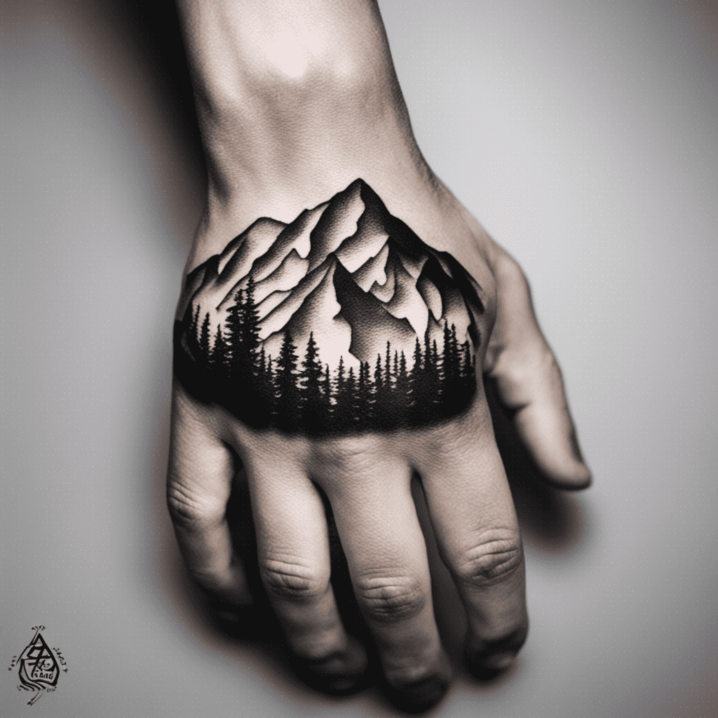 mountain tattoos for men 0035