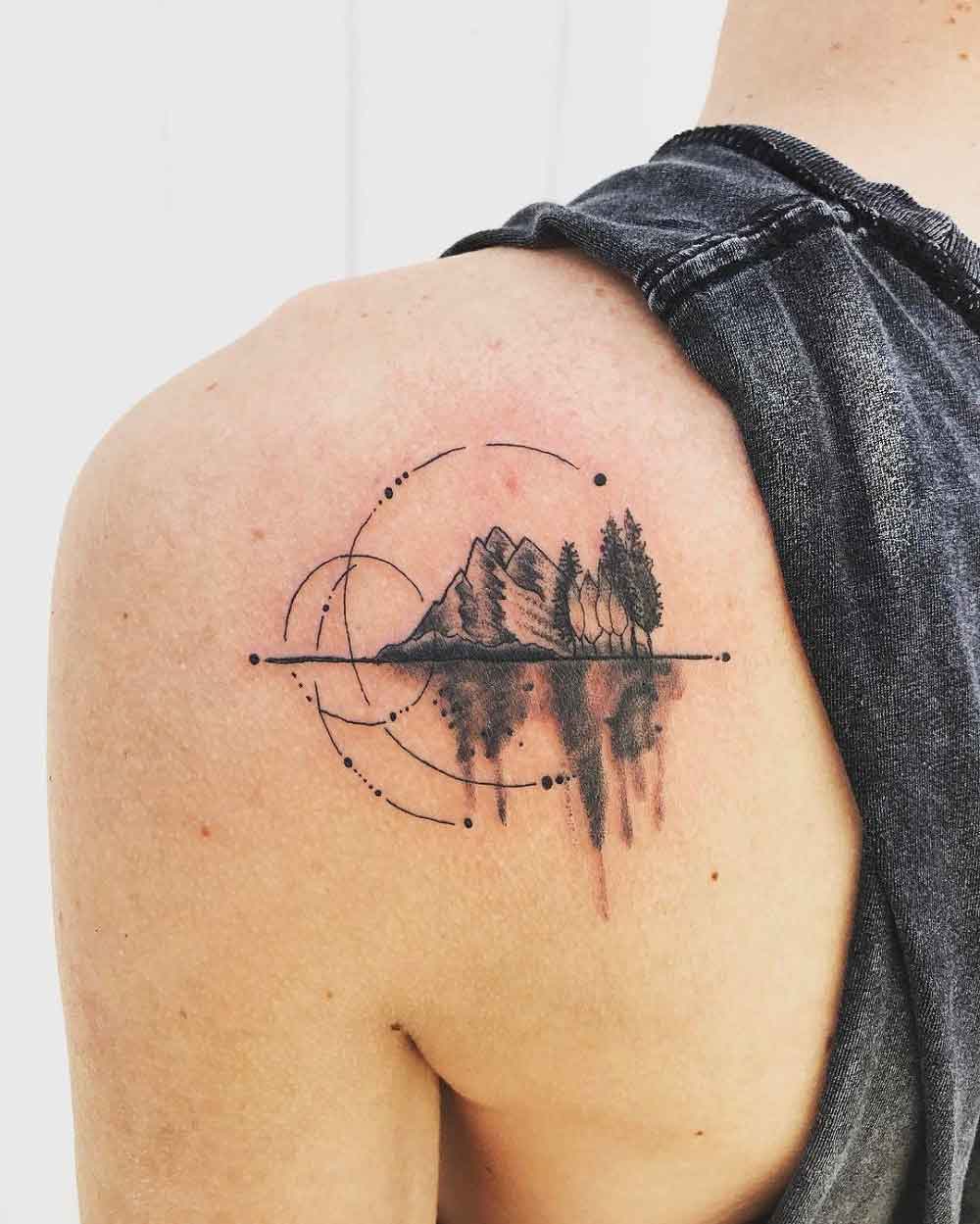 mountain tattoos for men 0038