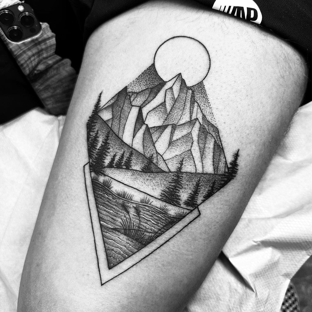 mountain tattoos for men 0042