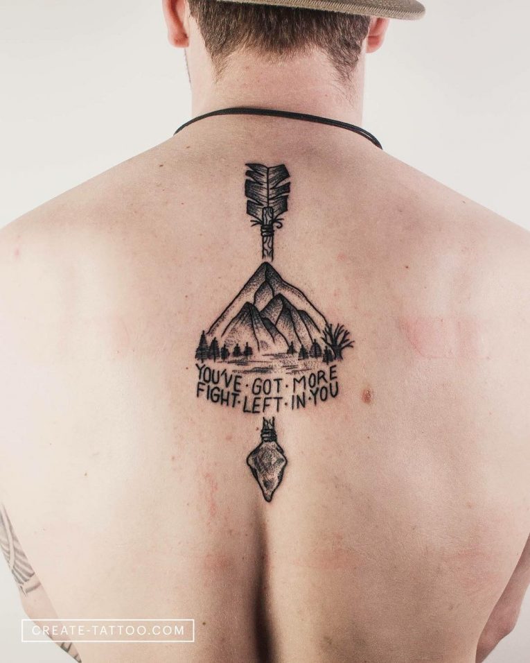 mountain tattoos for men 0051