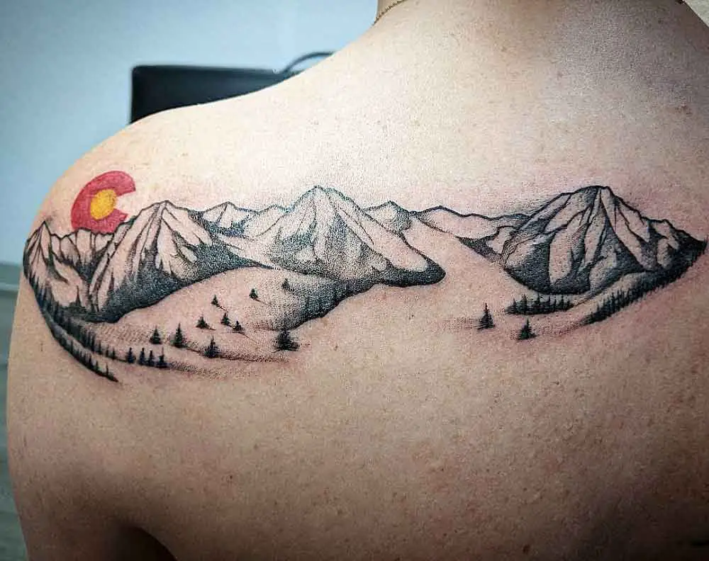 mountain tattoos for men 0056