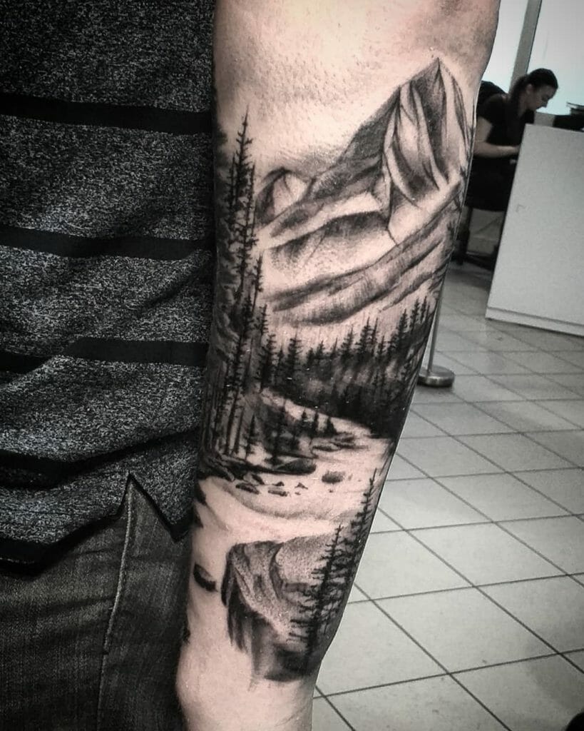 mountain tattoos for men 0057