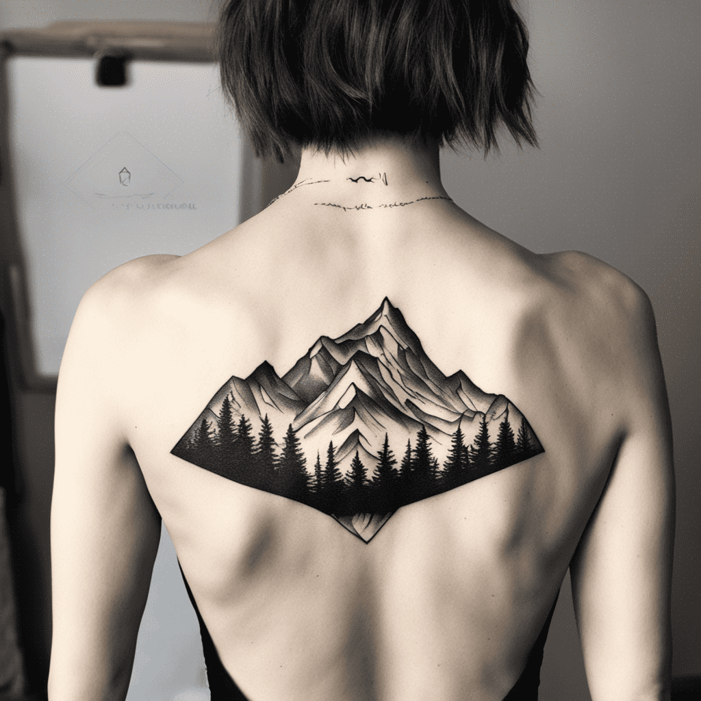 mountain tattoos for men 0059