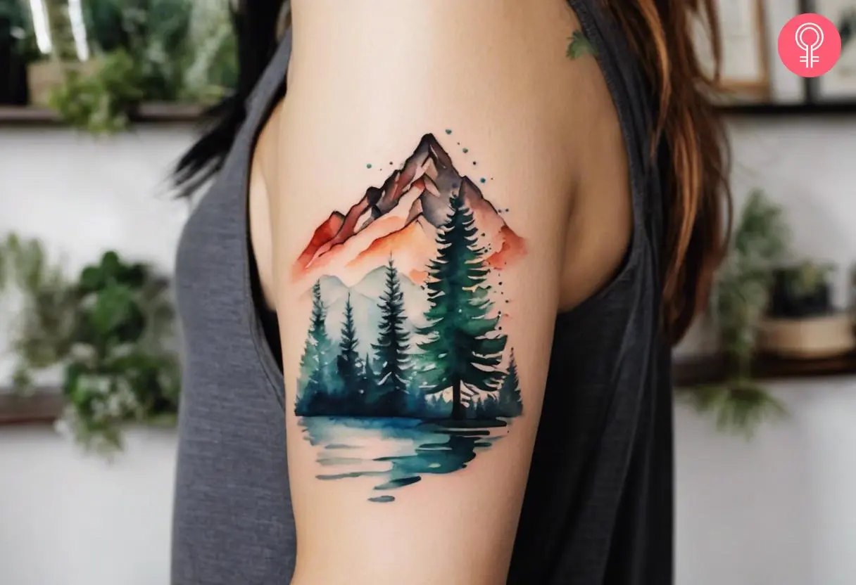 mountain tattoos for men 0087