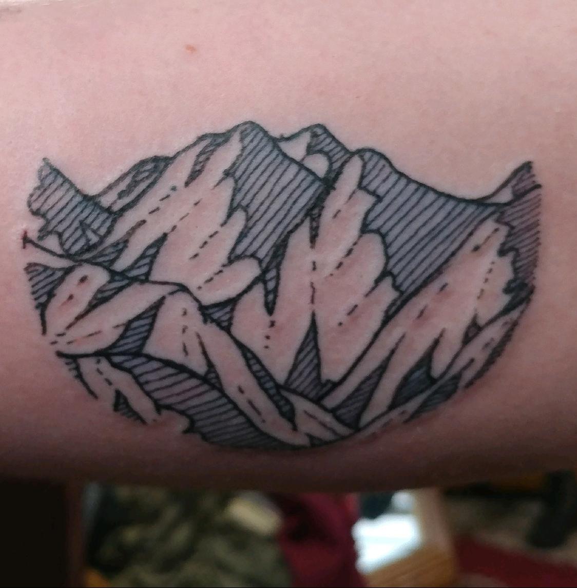 mountain tattoos for men 0089