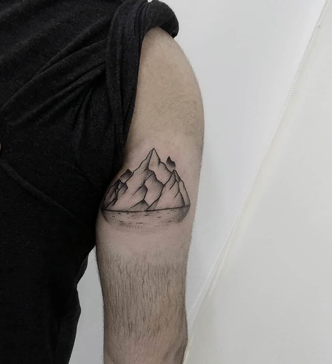 mountain tattoos for men 0091