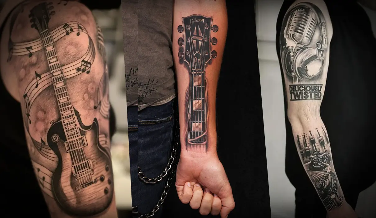 music tattoos for men 0017