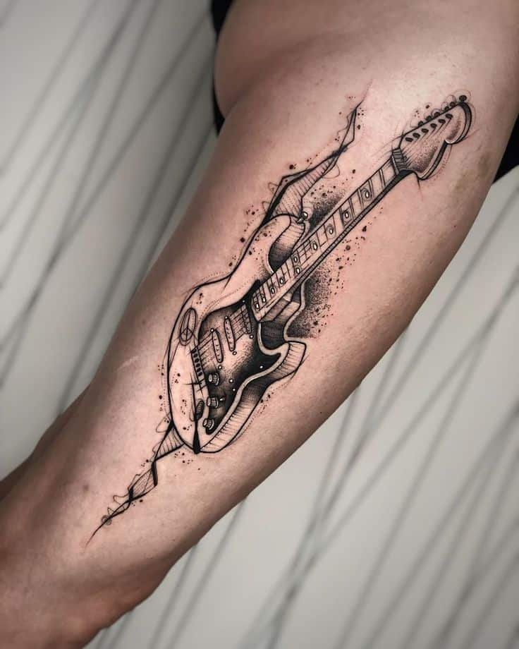 music tattoos for men 0030