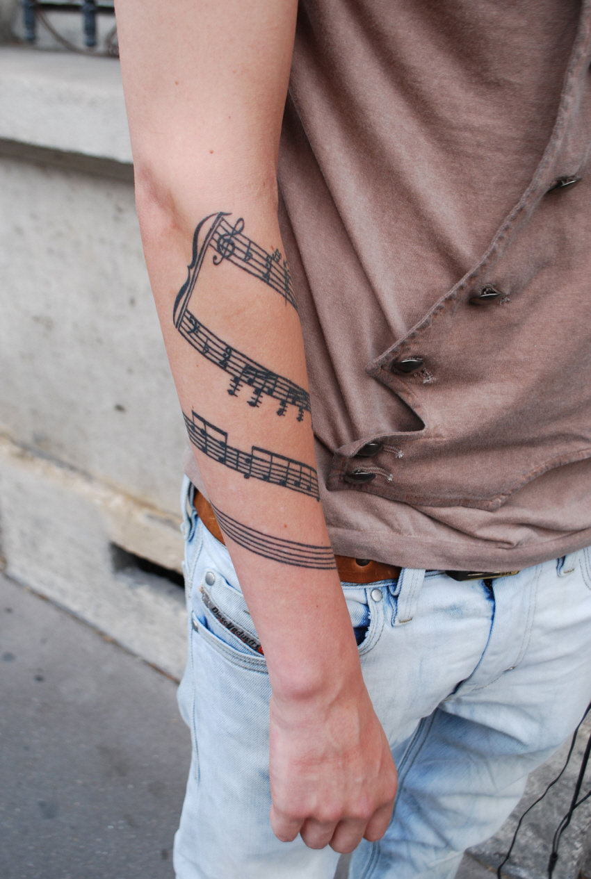 music tattoos for men 0033