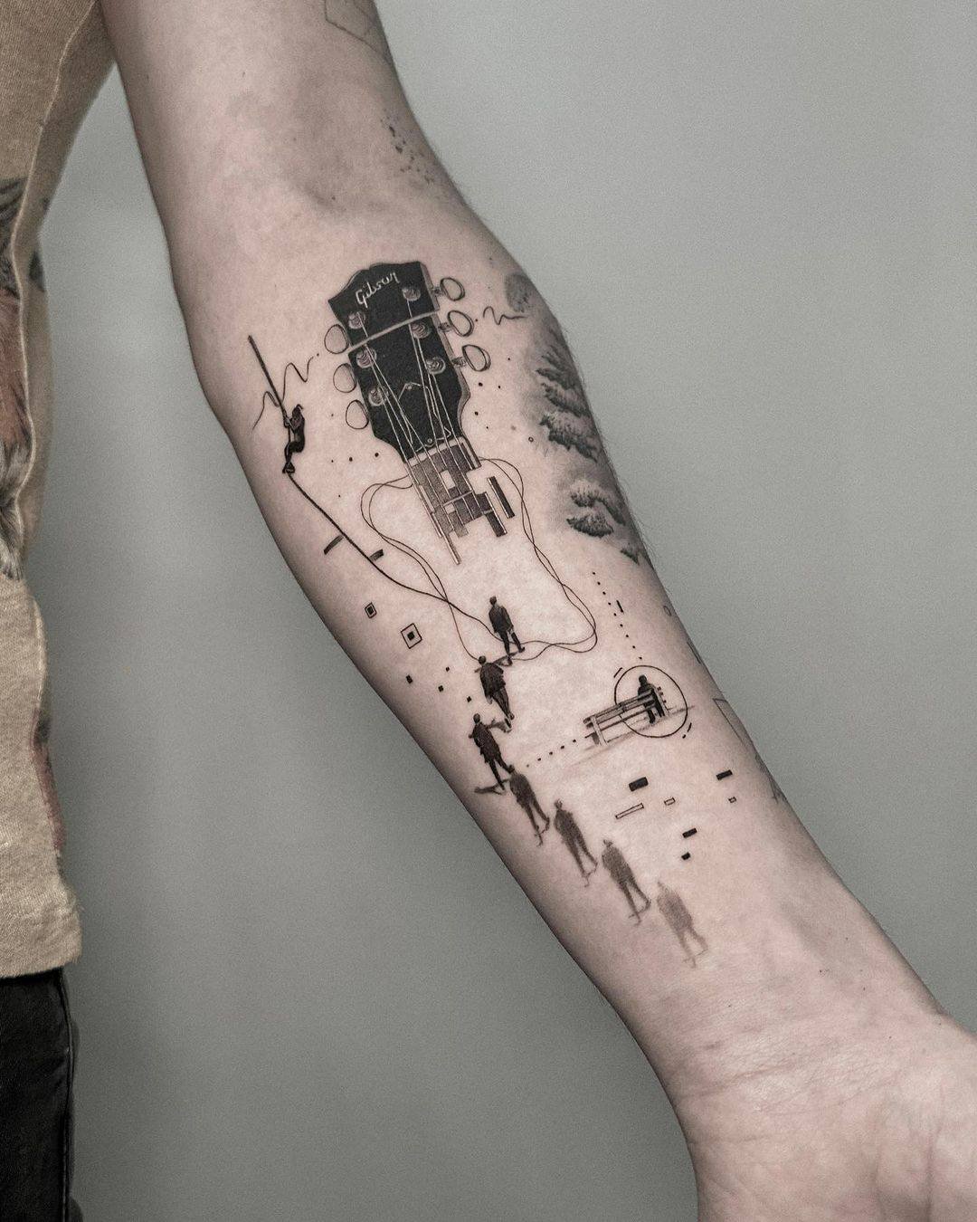 music tattoos for men 0052