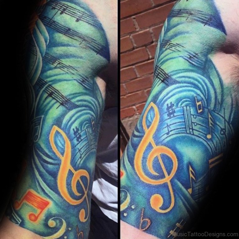 music tattoos for men 0079