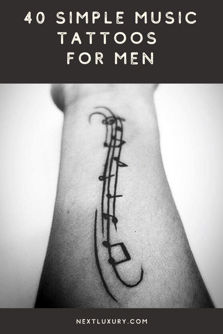 music tattoos for men 0086