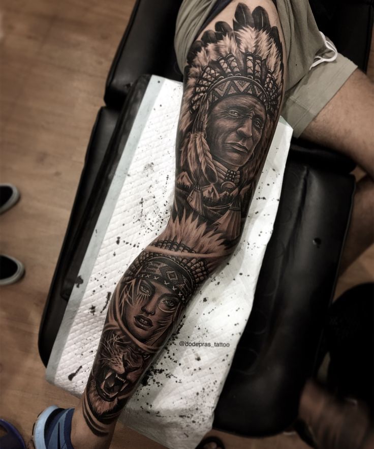 native American tattoos for men 0049