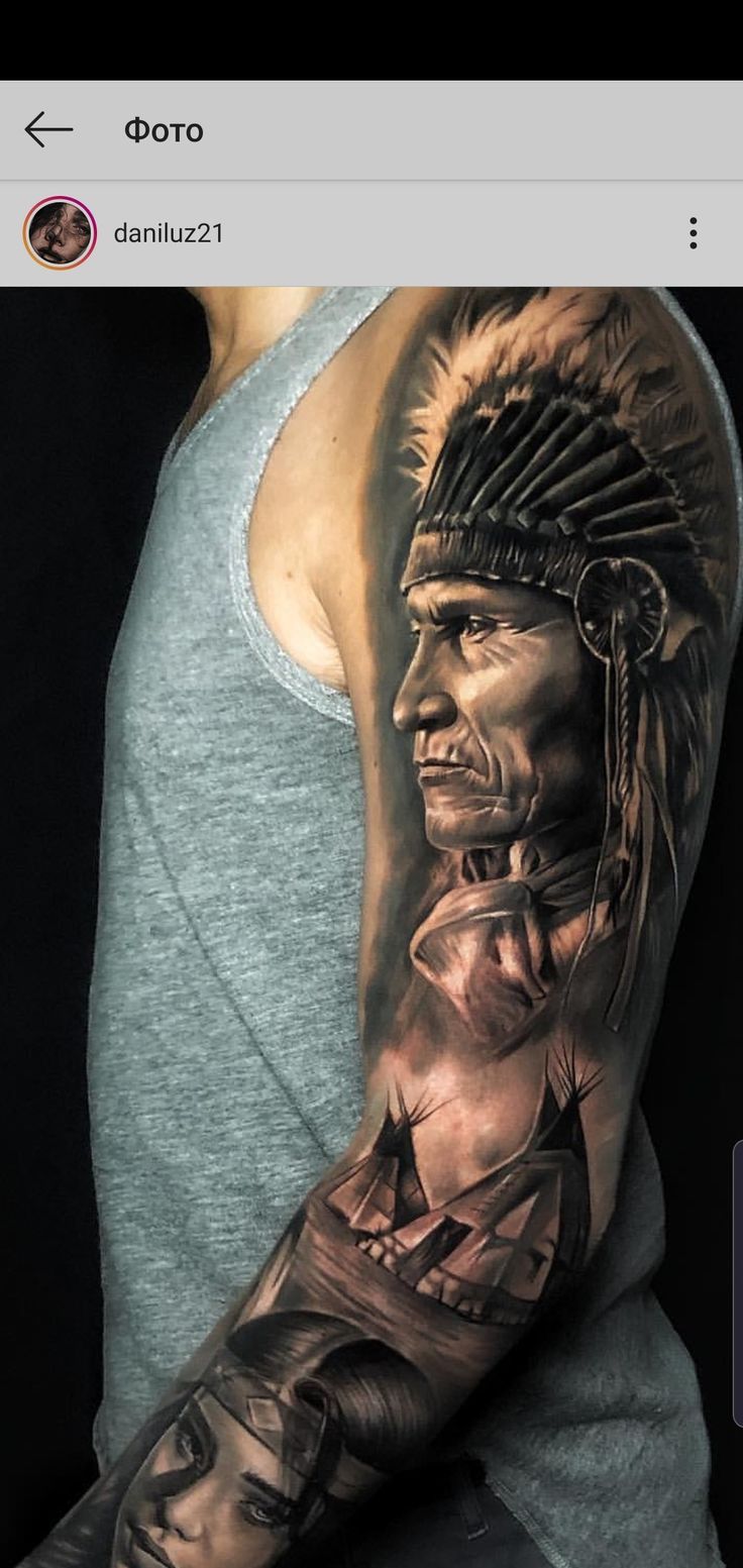 native American tattoos for men 0068