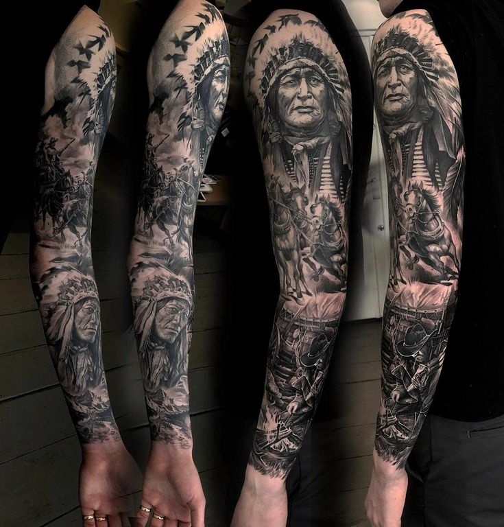 native American tattoos for men 0075