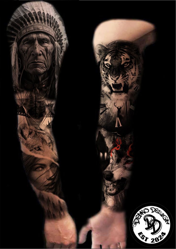 native American tattoos for men 0088