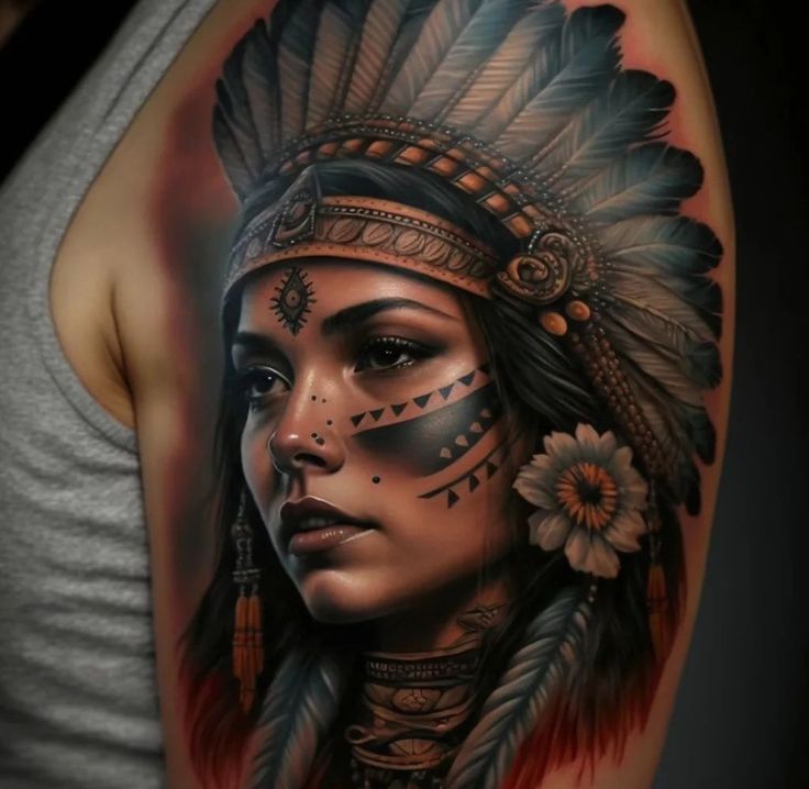 native American tattoos for men 0089