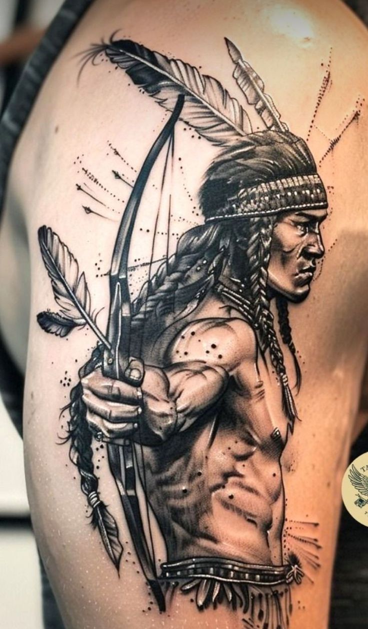 native American tattoos for men 0090