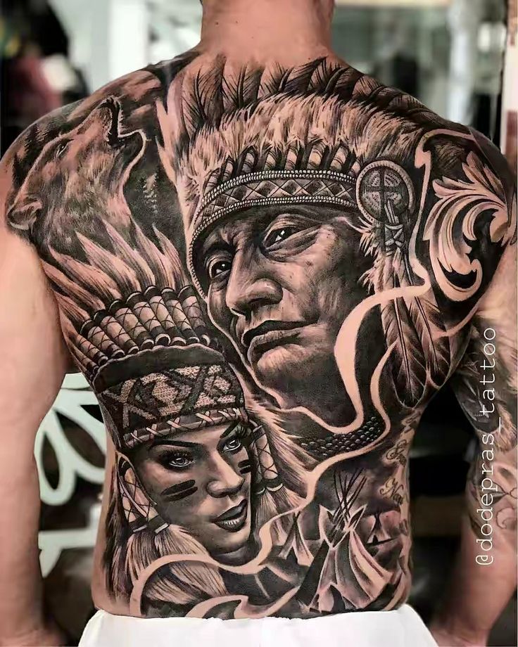 native American tattoos for men 0091