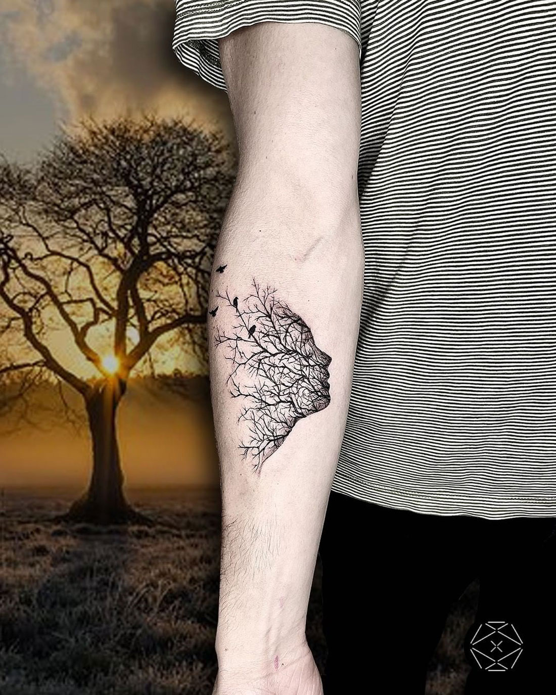 nature tattoos for men 0019