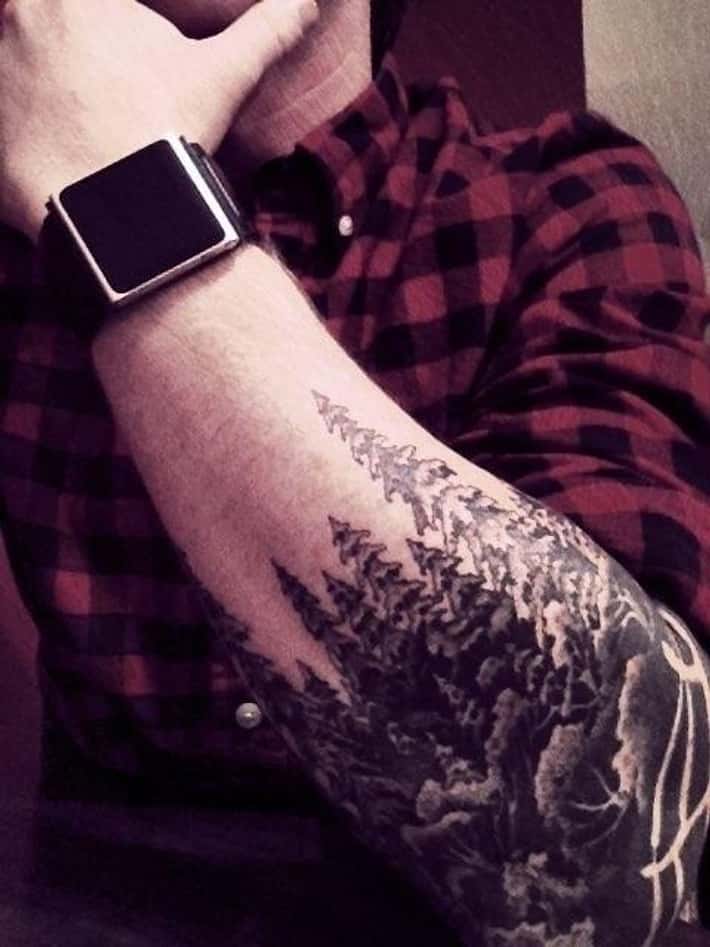 nature tattoos for men 0024