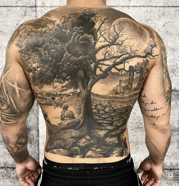 nature tattoos for men 0039