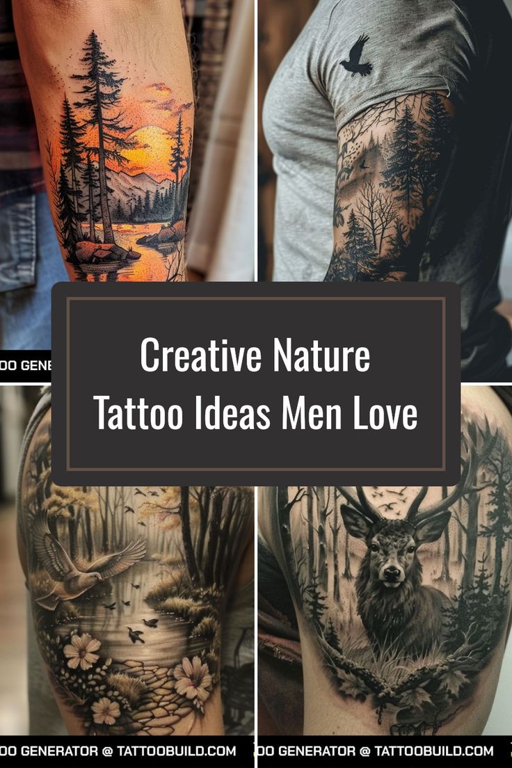 nature tattoos for men 0096