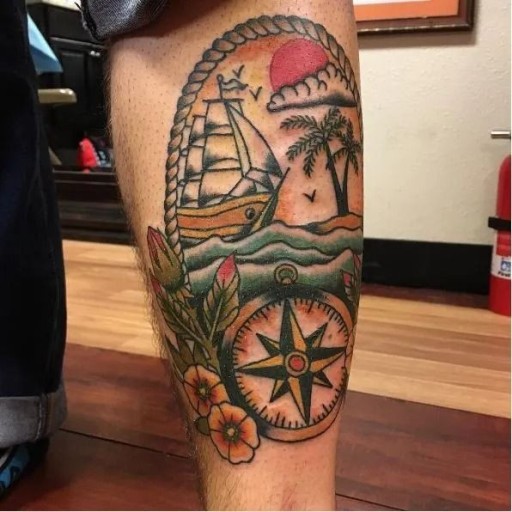 nautical tattoos for men 0011