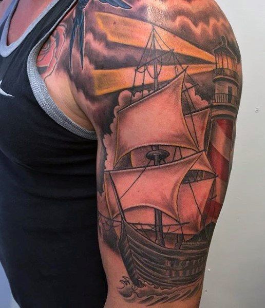 nautical tattoos for men 0012