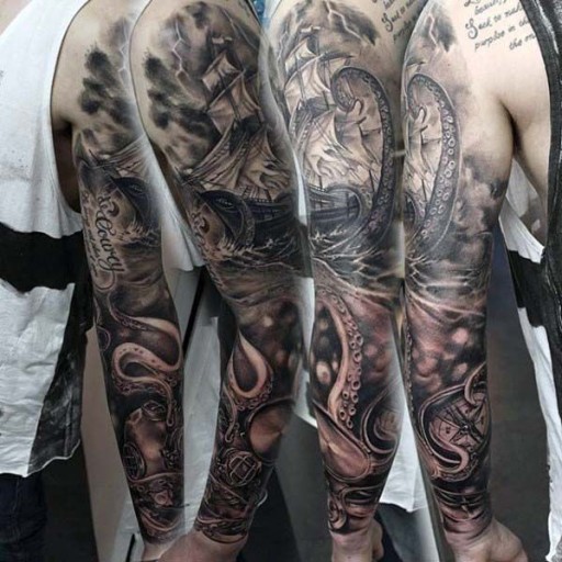 nautical tattoos for men 0013