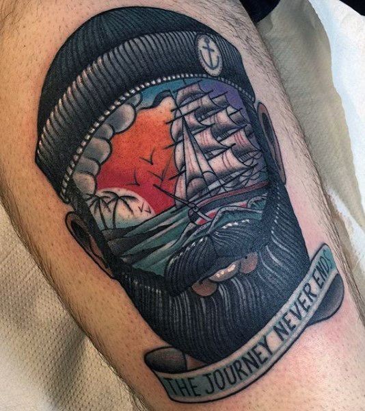 nautical tattoos for men 0031