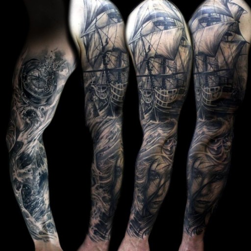 nautical tattoos for men 0055