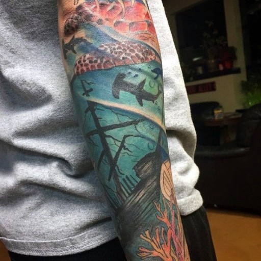 nautical tattoos for men 0083