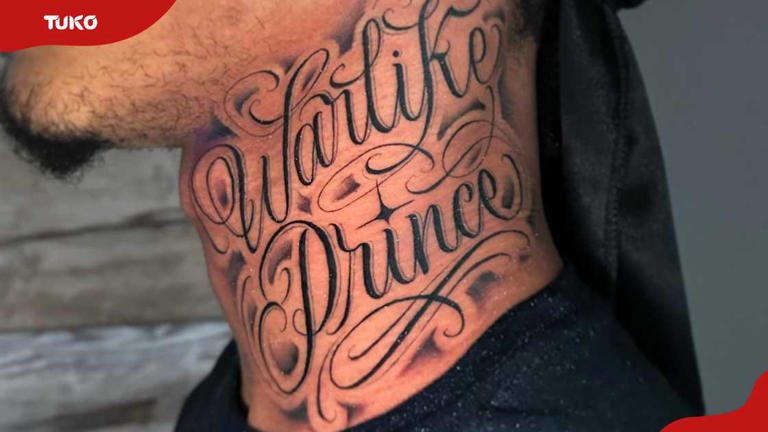 neck tattoos for black men designs