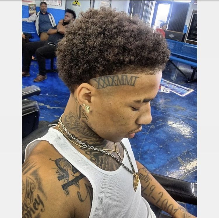 neck tattoos for black men 0061