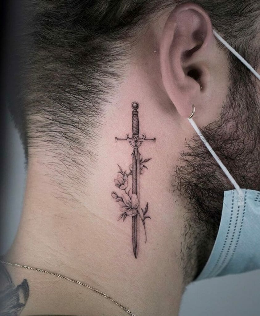 neck tattoos for black men 0063