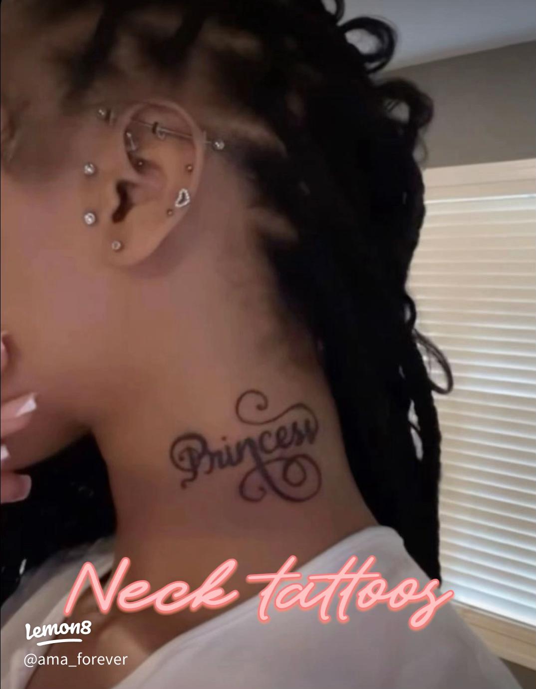 neck tattoos for black men 0066