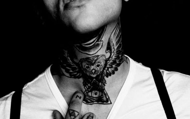 neck tattoos for black men 0081